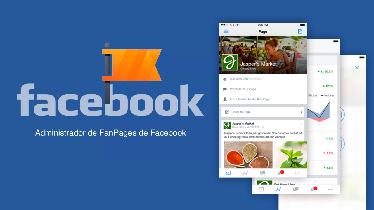 Utiliza Pages Manager para administrar tu página de Facebook donde estés