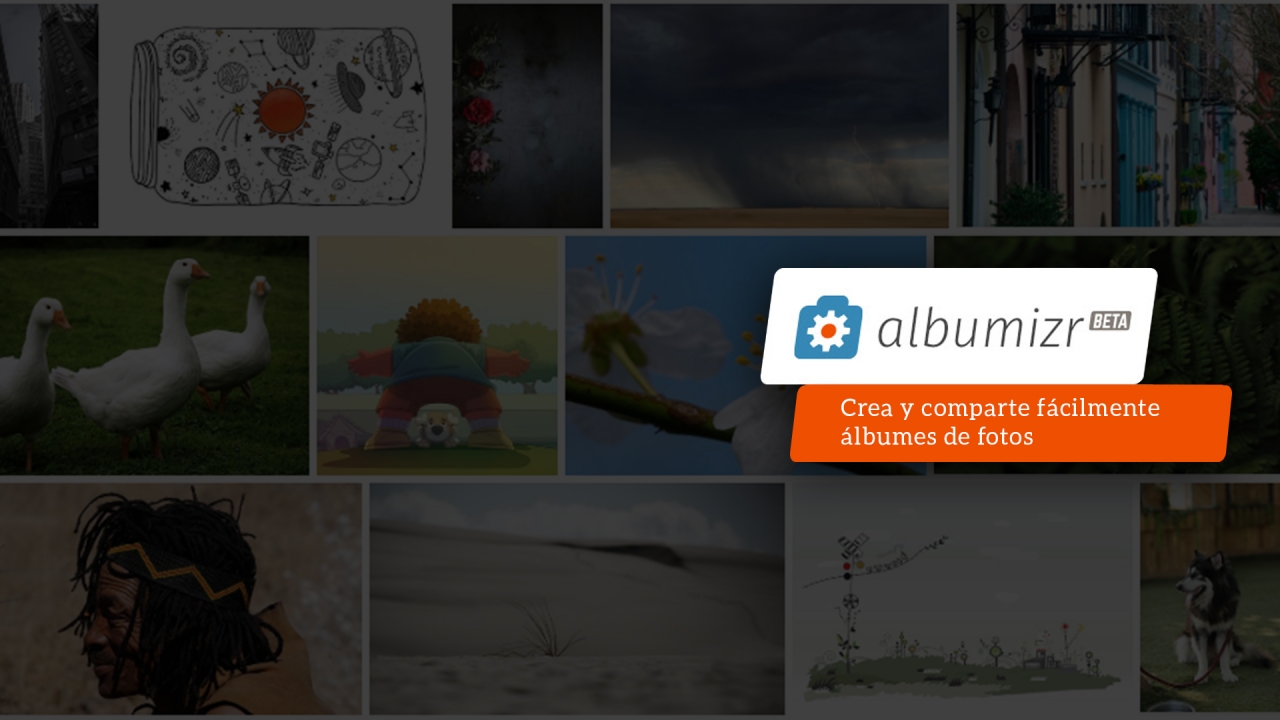 Albumizr te permite crear y compartir fácilmente álbumes de fotos