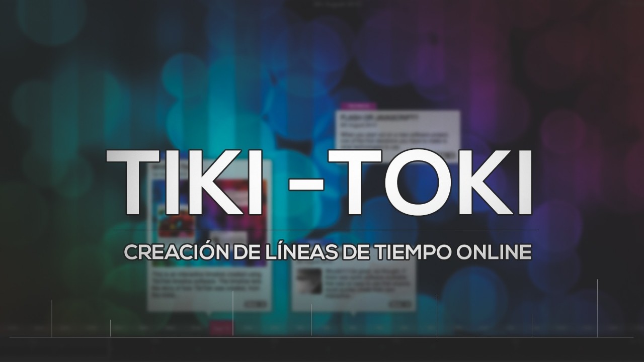 Crea asombrosas líneas del tiempo con Tiki-Toki