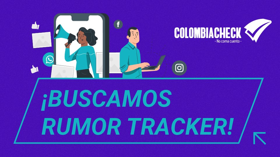 #TrabajoSíHay - Buscamos Periodista de datos / Rumor Tracker