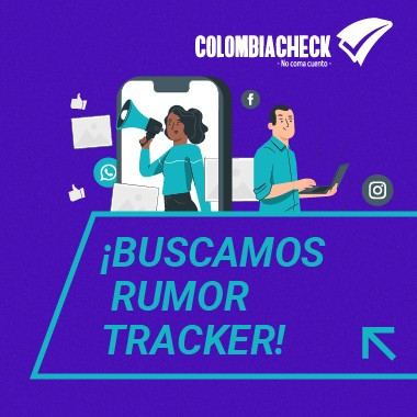 #TrabajoSíHay - Buscamos Periodista de datos / Rumor Tracker