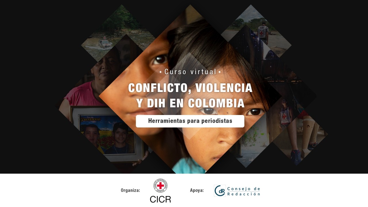 Curso virtual para periodistas que cubren conflicto y paz en Colombia