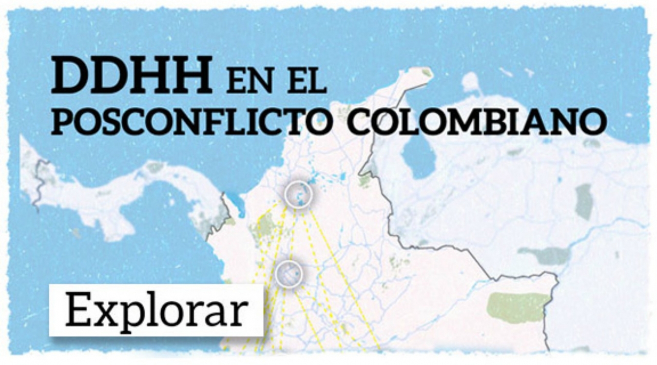 Periodismo, derechos humanos y posconflicto en siete regiones de Colombia