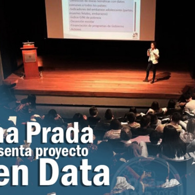 Asociada CdR, Edilma Prada, presenta 'Open Data' en el Politécnico Grancolombiano