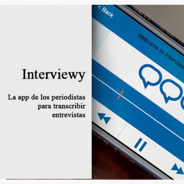 Graba, edita y transcribe entrevistas con Interviewy