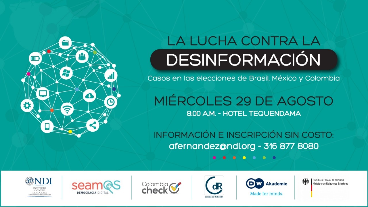 “La lucha contra la desinformación”. Casos en las elecciones de Colombia, Brasil y México