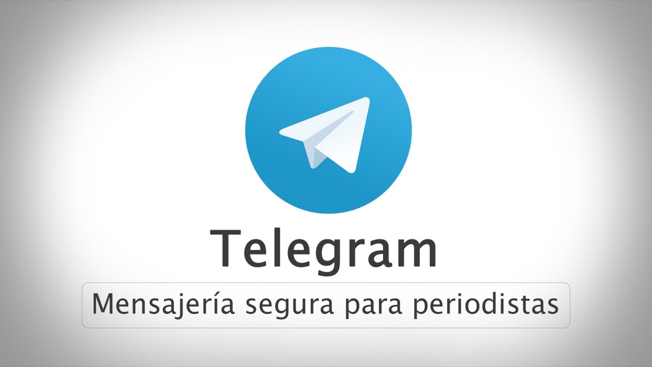 Comunícate de manera segura con Telegram