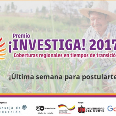 Última oportunidad para postular tu investigación al Premio ¡Investiga! 2017