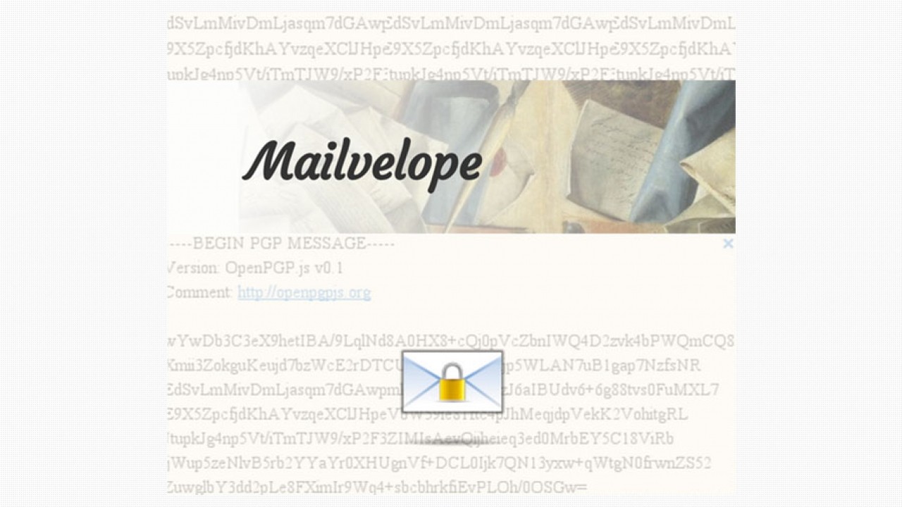 Mailvelope, solución para el intercambio de correos electrónicos encriptados