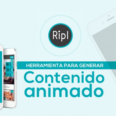 Ripl, crea piezas animadas para redes sociales