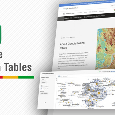 Utiliza Google Fusion Tables y mapea tus datos