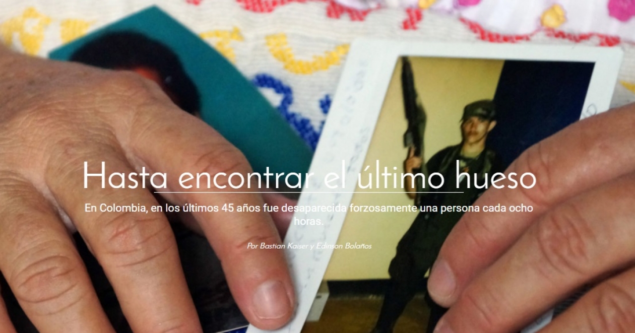 ‘Hasta encontrar el último hueso’, una historia de desaparecidos