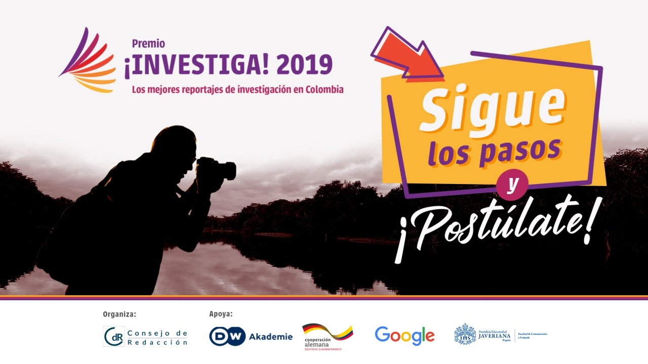 Descubre cómo postular tus reportajes al Premio ¡Investiga! 2019