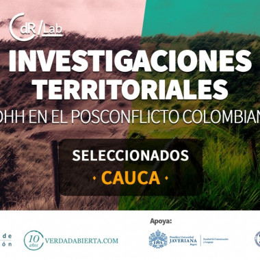 Conoce a los seleccionados del taller DDHH en el posconflicto - Cauca