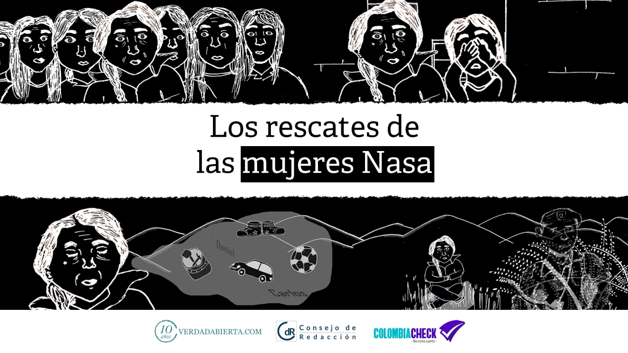 Los rescates de las mujeres Nasa, investigación con #SelloCdR