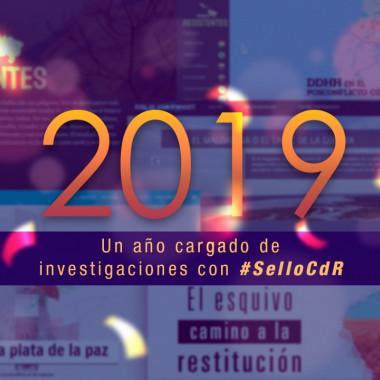 2019, un año cargado de investigaciones con #SelloCdR