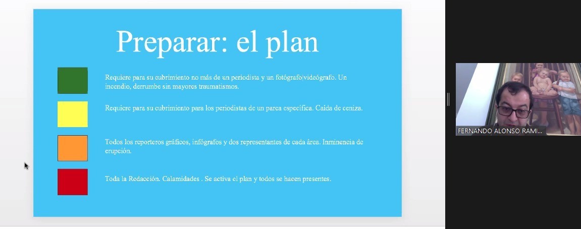 Así se vivieron los ‘Seminarios virtuales: periodismo en contextos de emergencia’