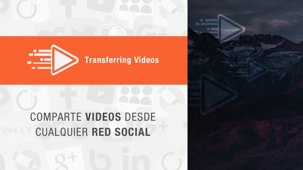 'Transferring Videos' comparte fácilmente videos de una red social a otra