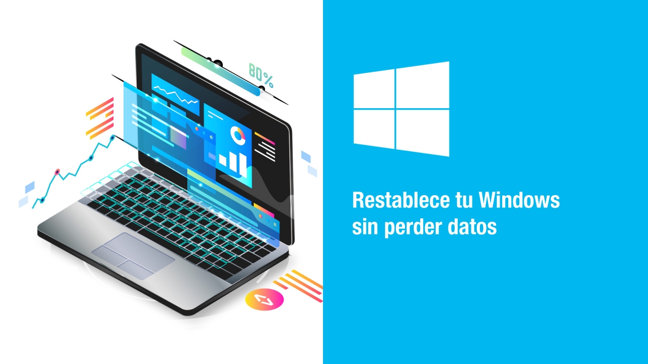 Restablece tu pc sin perder datos